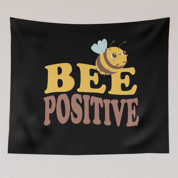 Item preview, Bee Positive Shirt, Kawaii Animal Shirt,  designed and sold by chipmuckdesignn.