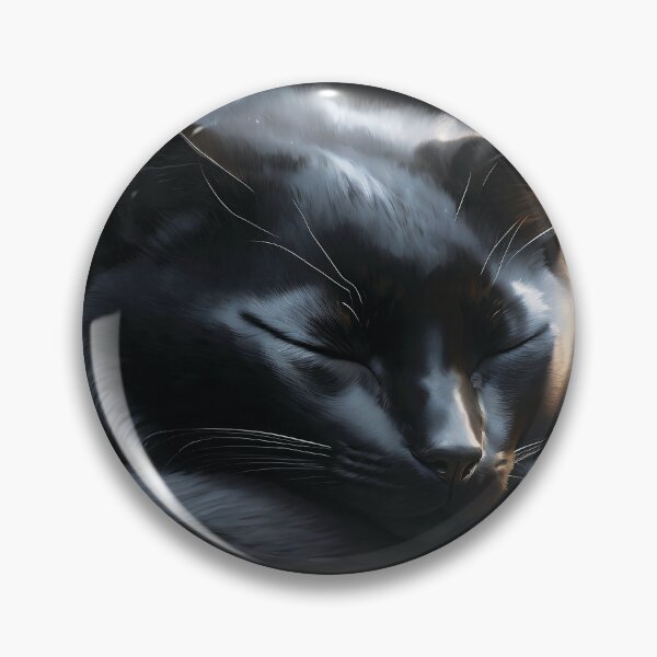 Item preview, sleeping cat in black designed and sold by viper2605.