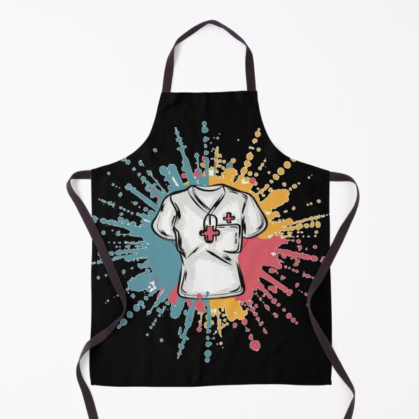 Item preview, Hospice Nurse Colorful Pattern designed and sold by Osa-Store.