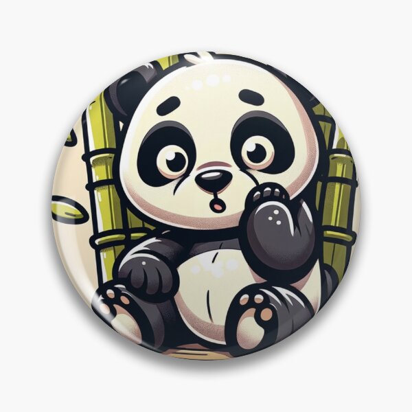 Item preview, Cute Cartoon Panda "Bamboozled"  designed and sold by Zestpond.
