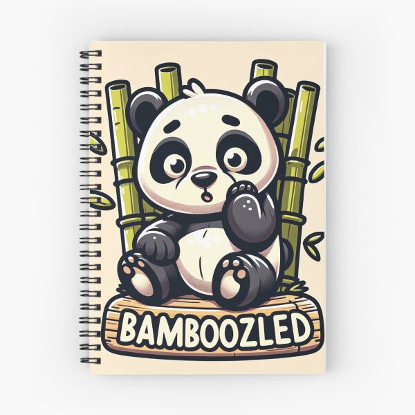 Item preview, Cute Cartoon Panda "Bamboozled"  designed and sold by Zestpond.