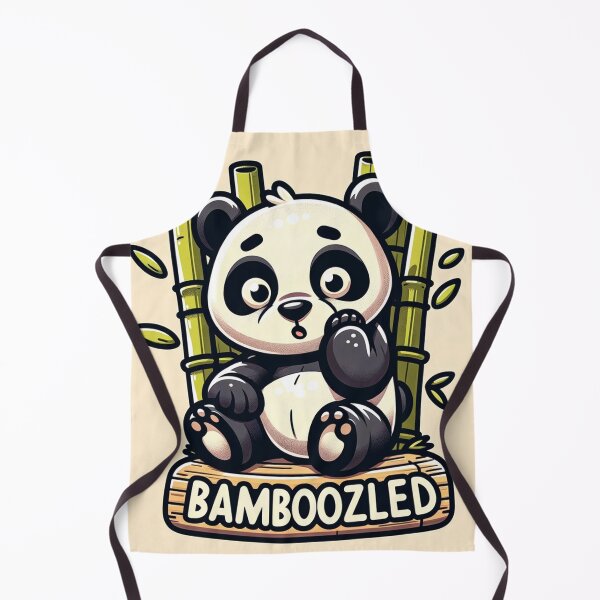 Item preview, Cute Cartoon Panda "Bamboozled"  designed and sold by Zestpond.