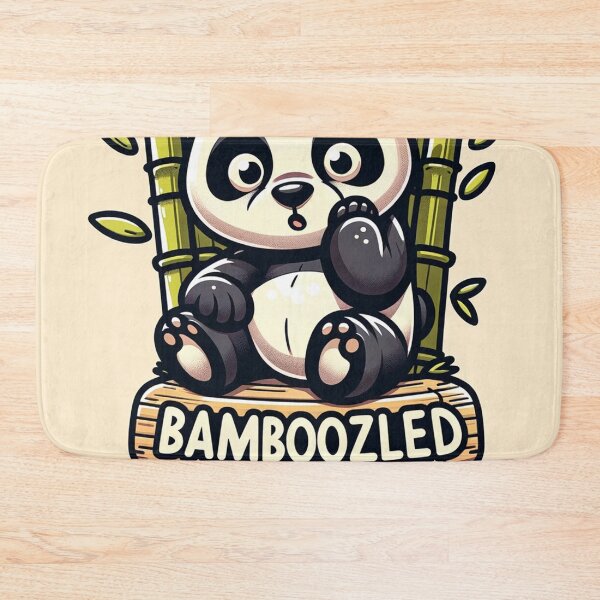 Item preview, Cute Cartoon Panda "Bamboozled"  designed and sold by Zestpond.