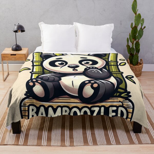 Item preview, Cute Cartoon Panda "Bamboozled"  designed and sold by Zestpond.