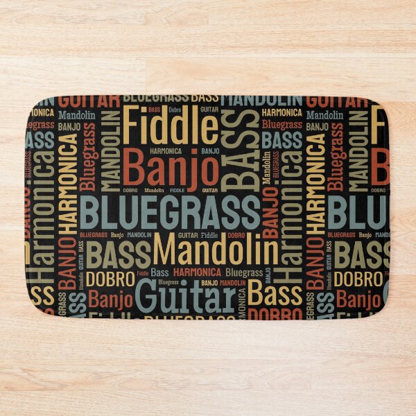 Item preview, Bluegrass Word Collage designed and sold by Propeller Cap, LLC.