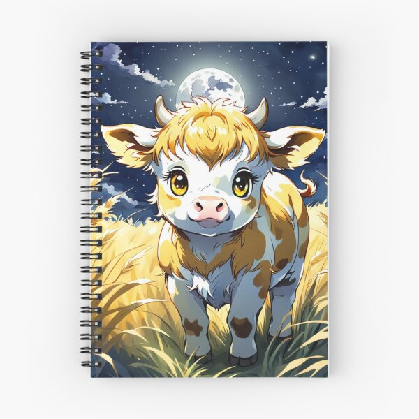 Item preview, Gold Baby Cow In Pasture  designed and sold by Gabriela McDaniel.