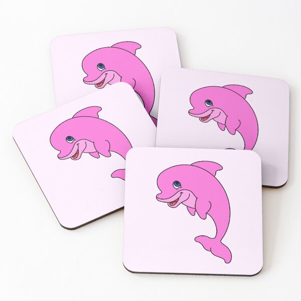 Item preview, pink dolphin designed and sold by emmam100.