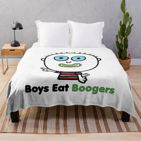 Item preview, BOYS EAT BOOGERS designed and sold by TODD GOLDMAN.