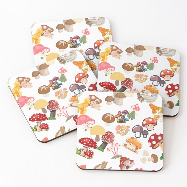 Item preview, cute mushroom cartoon pattern designed and sold by Sarawut hoyhual.