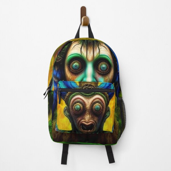 Item preview, Dark Trippy Creepy Steampunk Art Faces designed and sold by TheDarkWardrobe.