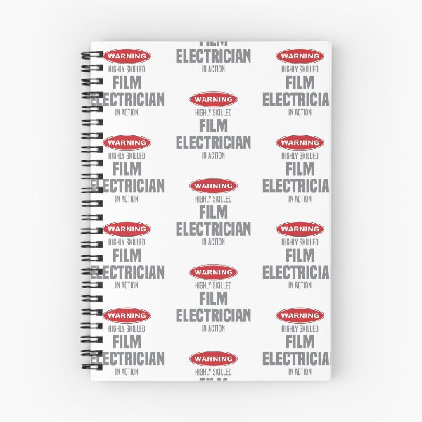 Item preview, Highly Skilled Film Electrician in Action designed and sold by NermilioDesigns.