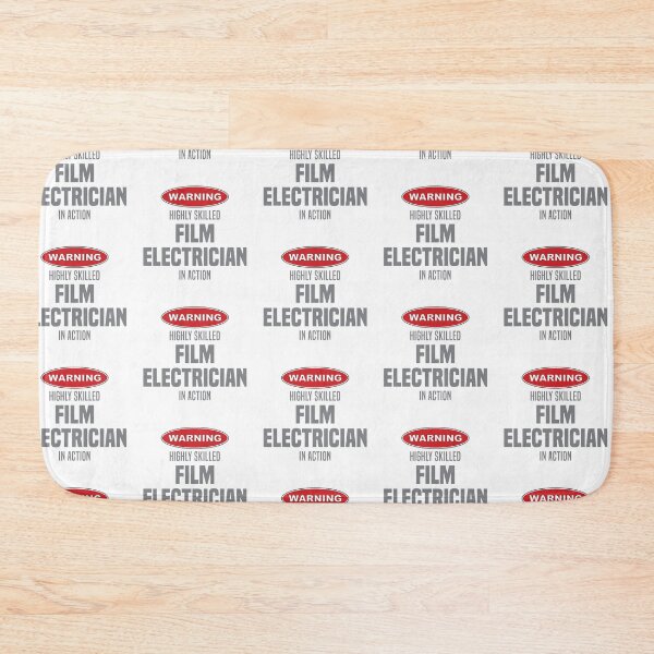 Item preview, Highly Skilled Film Electrician in Action designed and sold by NermilioDesigns.