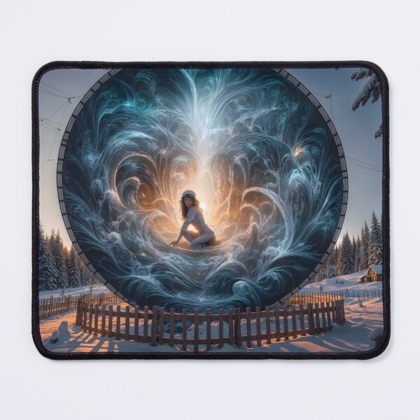 Item preview, Enigmatic Revolving Dreamscape: Luminous Whirl designed and sold by AI-Only Creations.