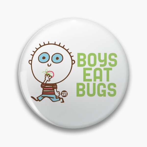 Item preview, BOYS EAT BUGS designed and sold by TODD GOLDMAN.