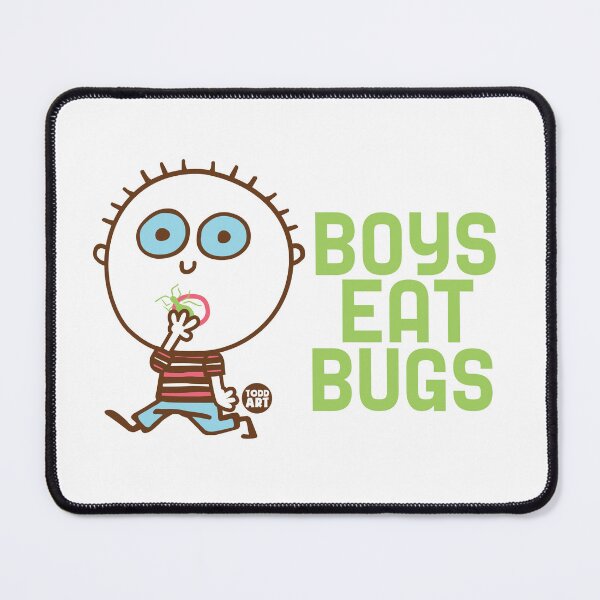 Item preview, BOYS EAT BUGS designed and sold by TODD GOLDMAN.