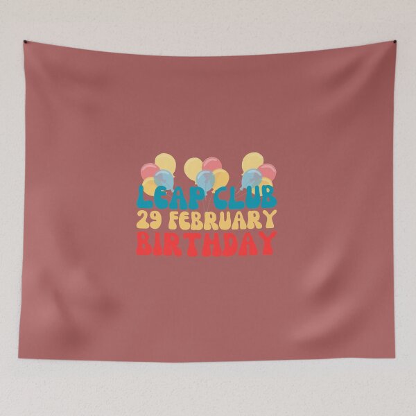 Item preview, Leap Club 29 February Birthday designed and sold by mamolebo.