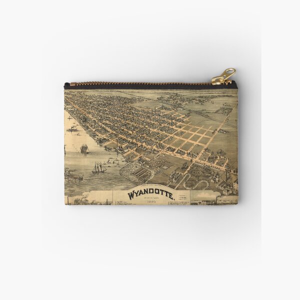 Item preview, Wyandotte, Michigan (1896) designed and sold by allhistory.