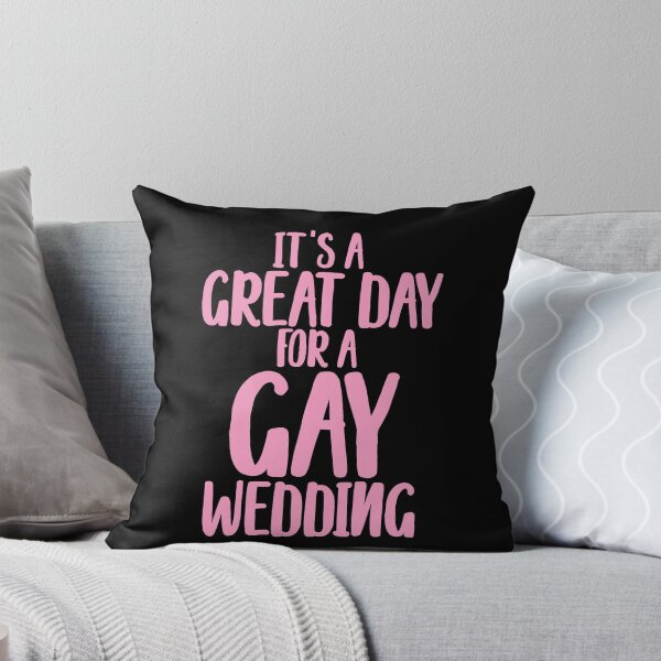 Item preview, GAY WEDDING PINK Bachelor Design Gay Couple Design Gay Wedding Same Sex Wedding Gay Wedding designed and sold by Rhynowear.