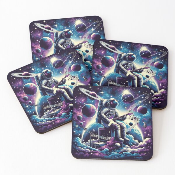Item preview, "Cosmic Symphony: An Astronaut's Melody in Space" designed and sold by APARTAI EU.