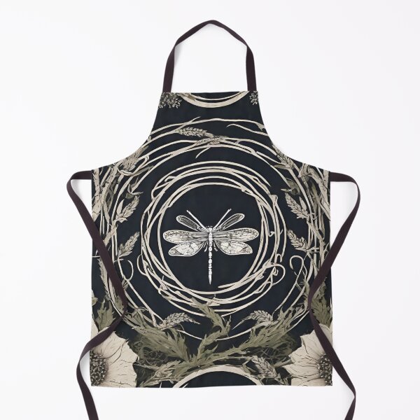 Item preview, Outlander - Sassenach Dragonfly Foliage Swirl Pattern designed and sold by dealchica.