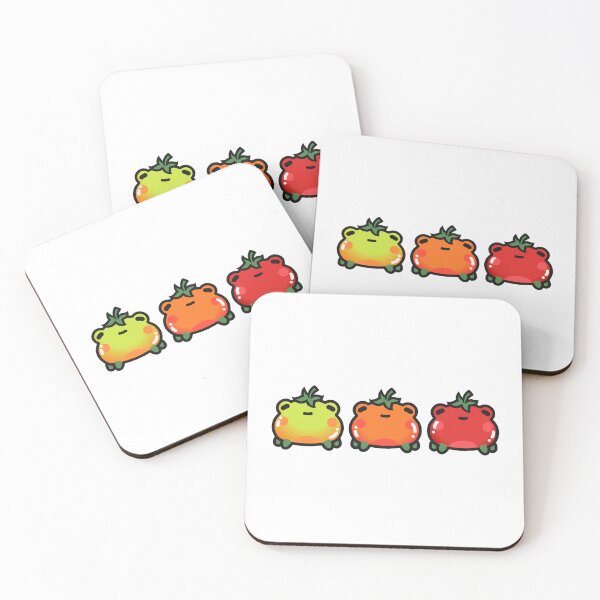 Item preview, Ripe Tomato Frogs designed and sold by Mint Garden.
