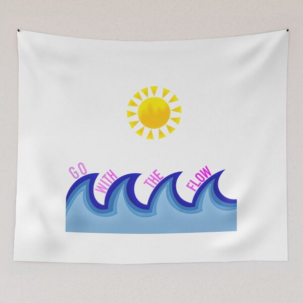 Item preview, Go with the flow designed and sold by DorkyDoodling.