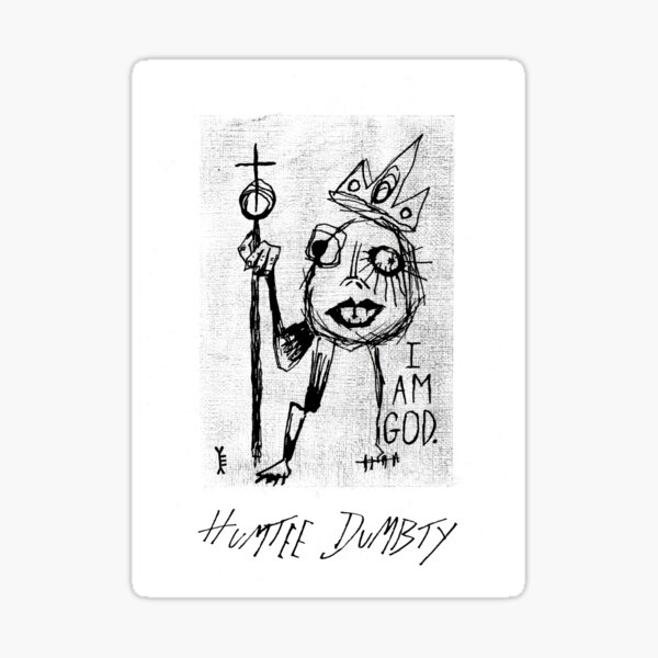 Item preview, I am God. designed and sold by fionnlaghart.
