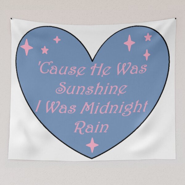 Item preview, He was sunshine I was midnight rain designed and sold by SavvysCrafts.