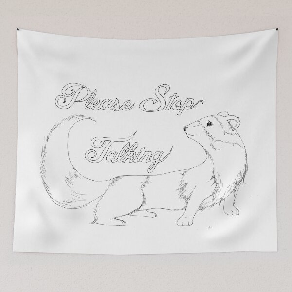 Item preview, Artfully Obscene - Shut the Fluff Up designed and sold by TalynDraconmore.