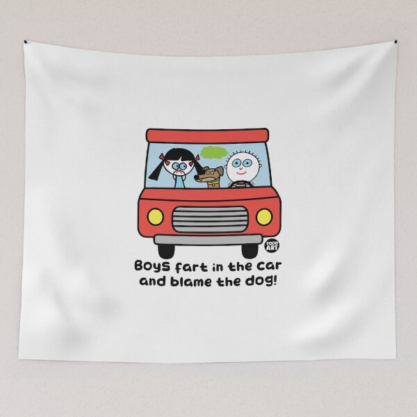 Item preview, BOYS FART IN CAR designed and sold by TODD GOLDMAN.