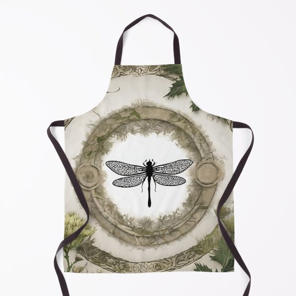 Item preview, Outlander - Sassenach Dragonfly Foliage Swirl Pattern designed and sold by dealchica.