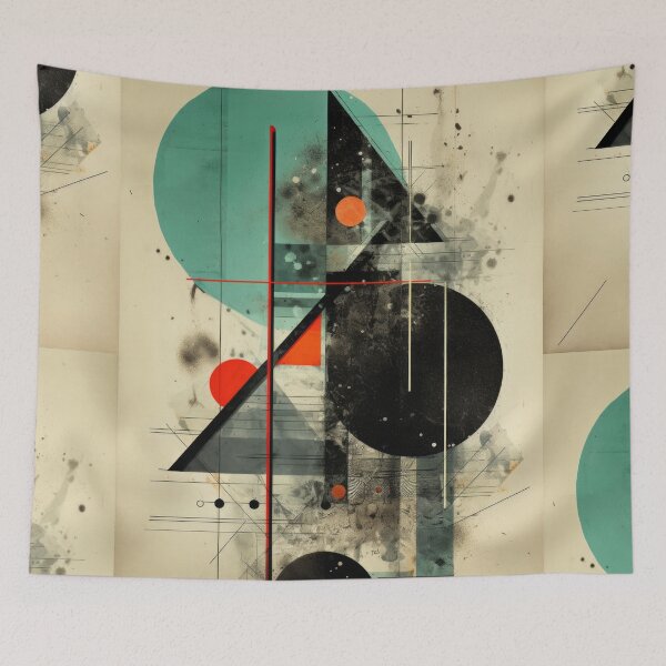 Item preview, Abstract Harmony: Geometry and Colors designed and sold by Piotrek0001.