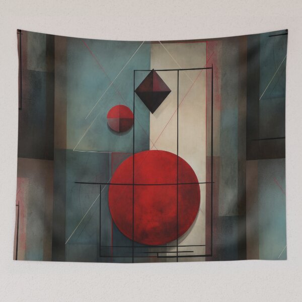 Item preview, Abstract Harmony: Geometry and Colors designed and sold by Piotrek0001.