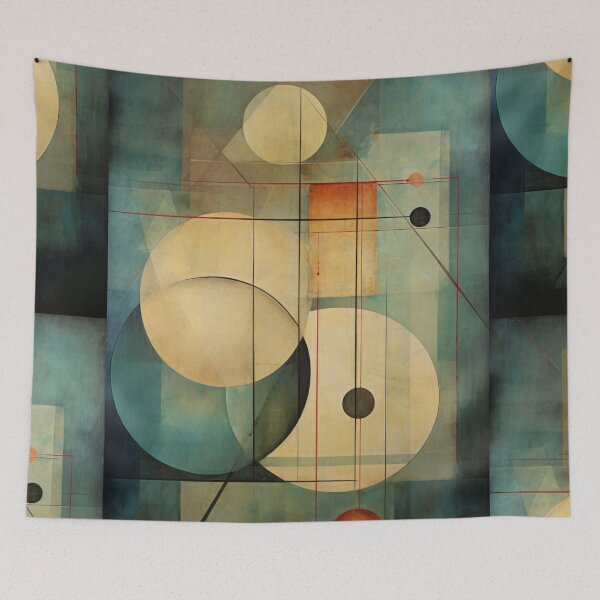 Item preview, Abstract Harmony: Geometry and Colors designed and sold by Piotrek0001.