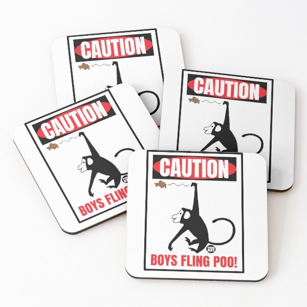 Item preview, BOYS FLING POO MONKEY designed and sold by TODD GOLDMAN.