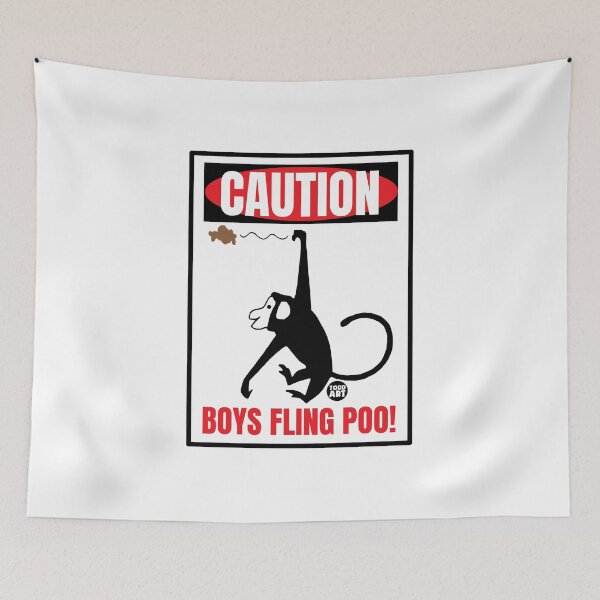 Item preview, BOYS FLING POO MONKEY designed and sold by TODD GOLDMAN.