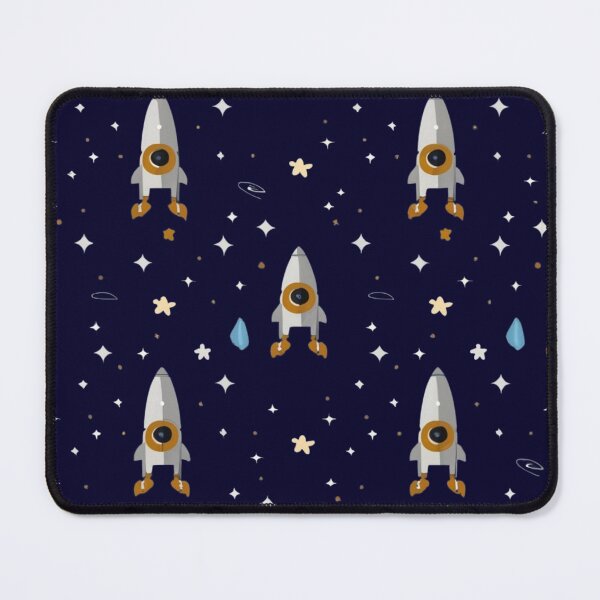 Item preview, Pattern stars and rocketship in space designed and sold by GenZ-Fashion.