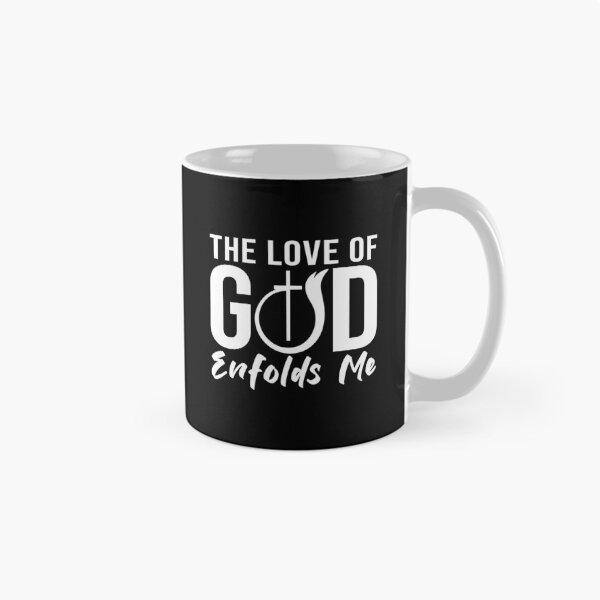 Item preview, The Love Of God Enfolds Me - NTCG (Dark) designed and sold by 4wordsmovement.