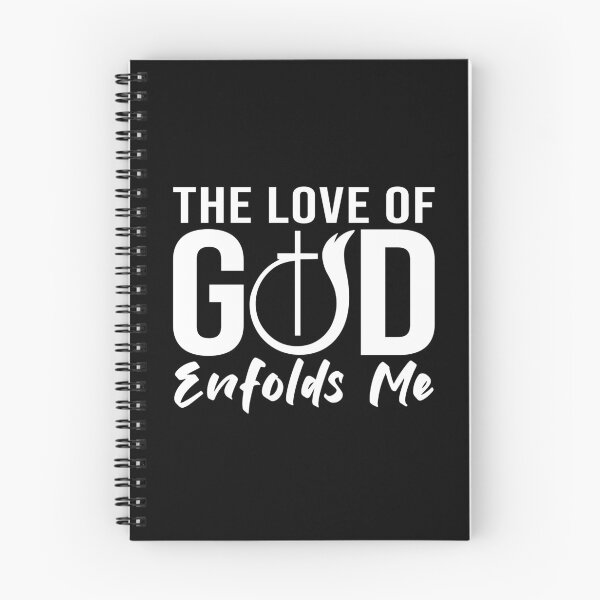 Item preview, The Love Of God Enfolds Me - NTCG (Dark) designed and sold by 4wordsmovement.