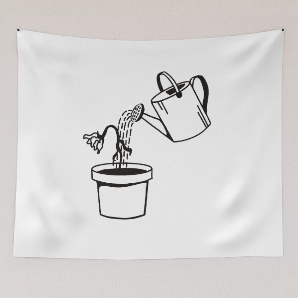 Item preview, Watering a Dead Flower designed and sold by Danielle Seay.