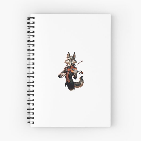 Item preview, Wolf with Violin designed and sold by Veteme.
