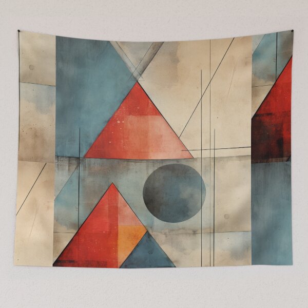 Item preview, Abstract Harmony: Geometry and Colors designed and sold by Piotrek0001.