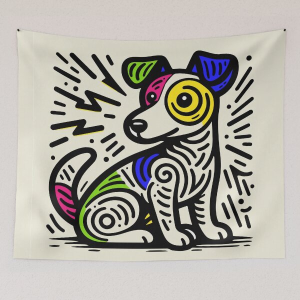 Item preview, The Jack Russell Doodle Dog designed and sold by joltdes.