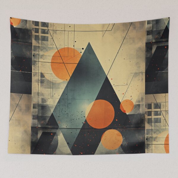 Item preview, Abstract Harmony: Geometry and Colors designed and sold by Piotrek0001.