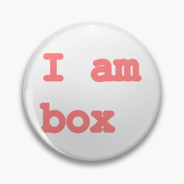 Item preview, Iconic 'I am box' Design designed and sold by Jajadingdong.