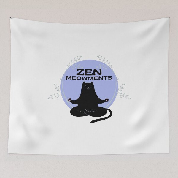 Item preview, Zen Cat Meowments designed and sold by natalillu.