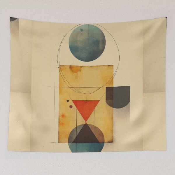 Item preview, Abstract Harmony: Geometry and Colors designed and sold by Piotrek0001.