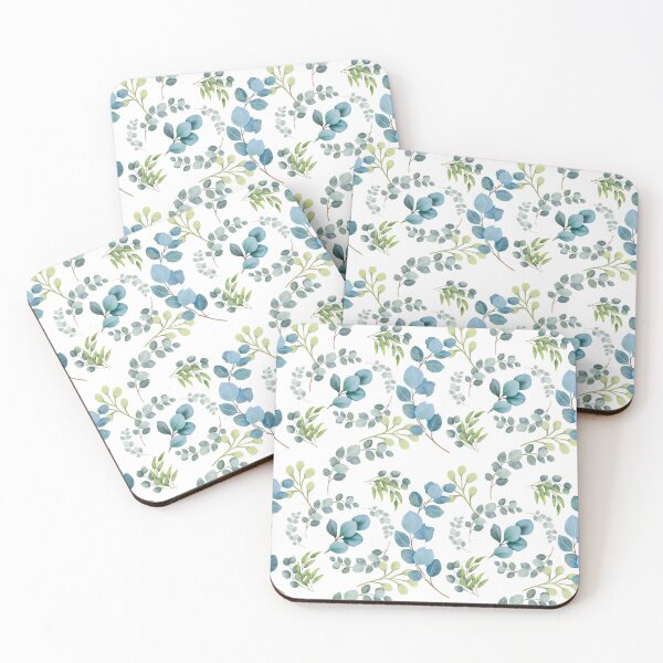 Item preview, Eucalyptus Patterned  design Duvet designed and sold by PodXDesigns.