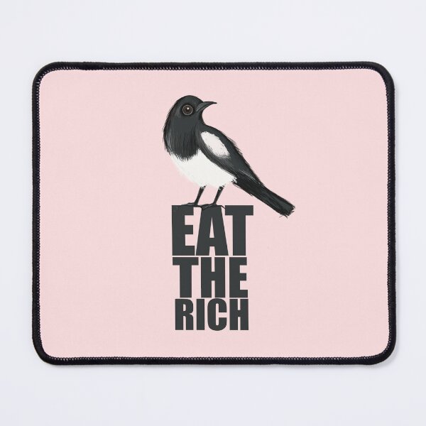 Item preview, Eat The Rich Magpie designed and sold by BonesAndCandy.