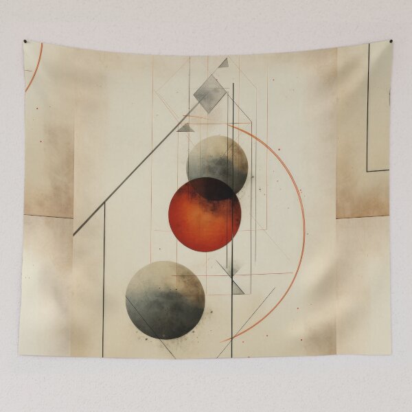 Item preview, Abstract Harmony: Geometry and Colors designed and sold by Piotrek0001.